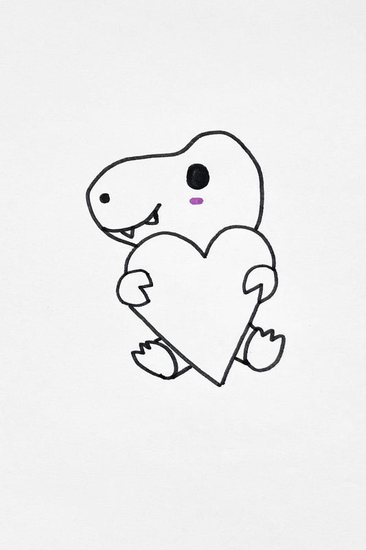 Doodle Lovely Dino (36660)