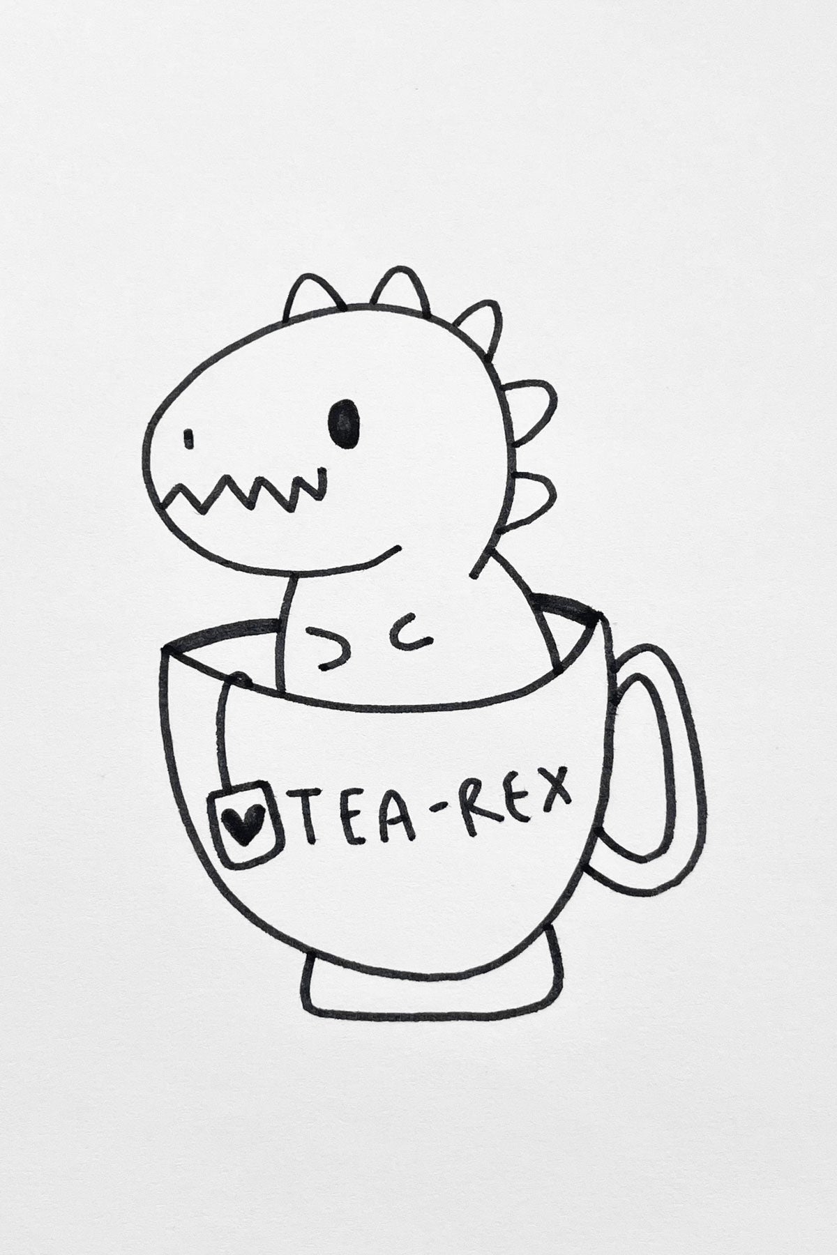 Doodle Tea-Rex (03afd)