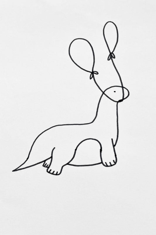 Doodle Party Dino (555d6)
